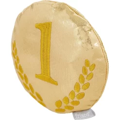Frisco Gold Medal Round Plush Squeaky Dog Toy -Frisco Shop 214082 PT2. AC SS1800 V1676577937