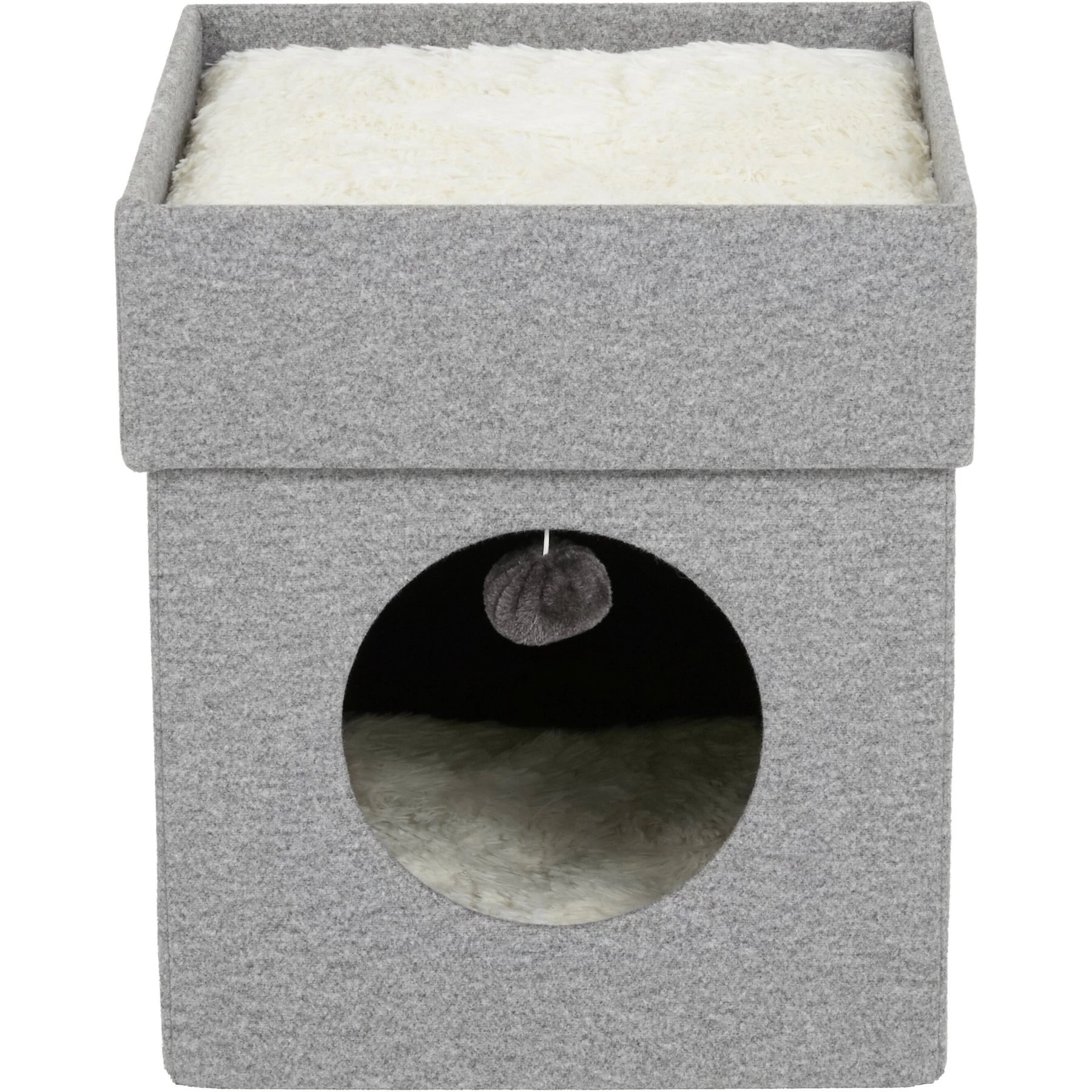Frisco Single Cube Stackable And Collapsible Cat Condo 4 Frisco Single Cube Stackable And Collapsible Cat Condo - Image 4