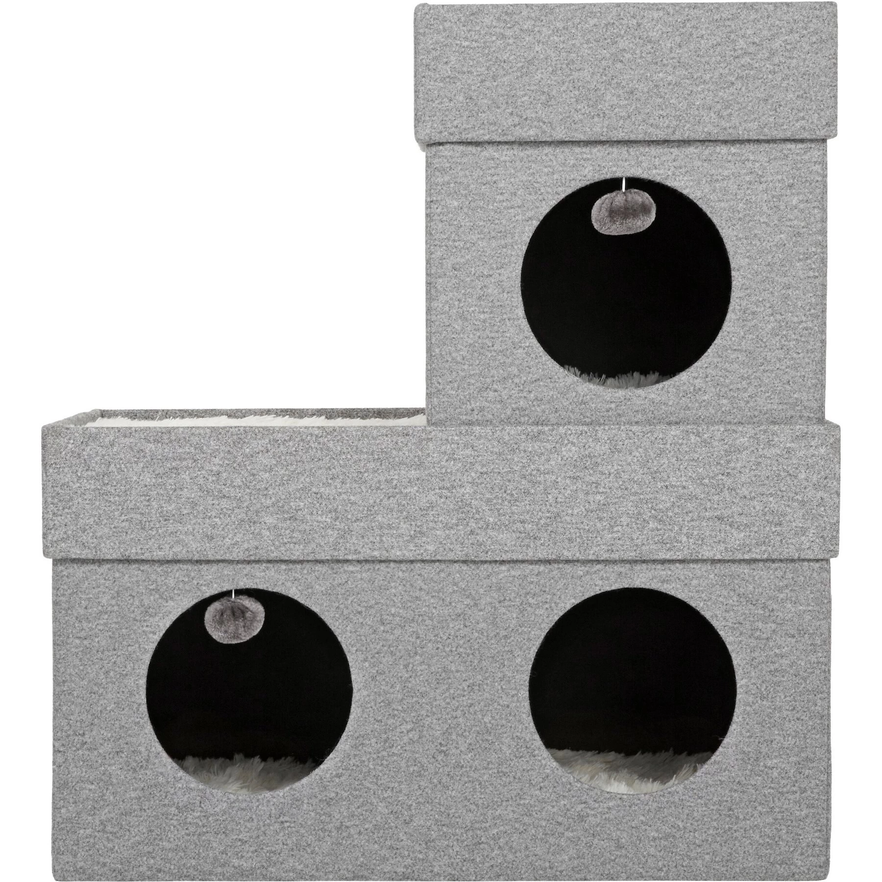 Frisco Single Cube Stackable And Collapsible Cat Condo 7 Frisco Single Cube Stackable And Collapsible Cat Condo - Image 7
