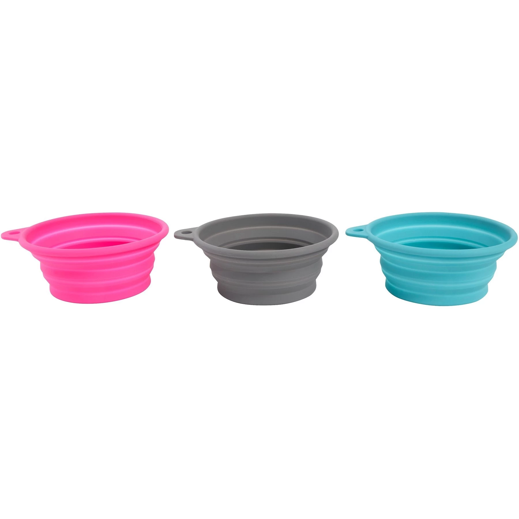 Frisco Silicone Collapsible Travel Bowl Set 1 Frisco Silicone Collapsible Travel Bowl Set