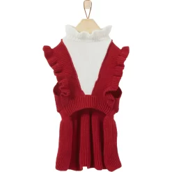 Frisco V Ruffle Dog & Cat Sweater Dress 11 Frisco V Ruffle Dog & Cat Sweater Dress -Frisco Shop 223730 PT4. AC SS1800 V1599569814