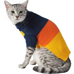 Frisco Colorblock Dog & Cat Turtleneck Sweater With Sleeves -Frisco Shop 223819 PT2. AC SS1800 V1599481036