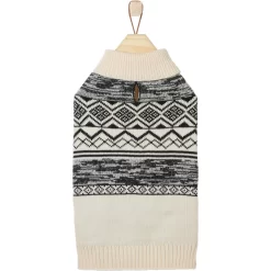 Frisco Black & Cream Turtleneck Sweater -Frisco Shop 223850 PT3. AC SS1800 V1599053779