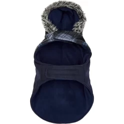 Frisco Plaid Hooded Insulated Dog & Cat Peacoat -Frisco Shop 223874 PT4. AC SS1800 V1599160879