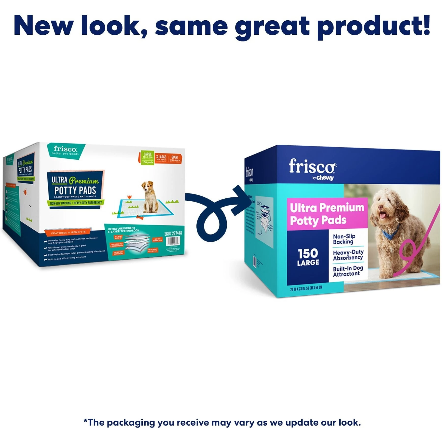 Frisco Non-Skid Ultra Premium Dog Training & Potty Pads 2 Frisco Non-Skid Ultra Premium Dog Training & Potty Pads - Image 2