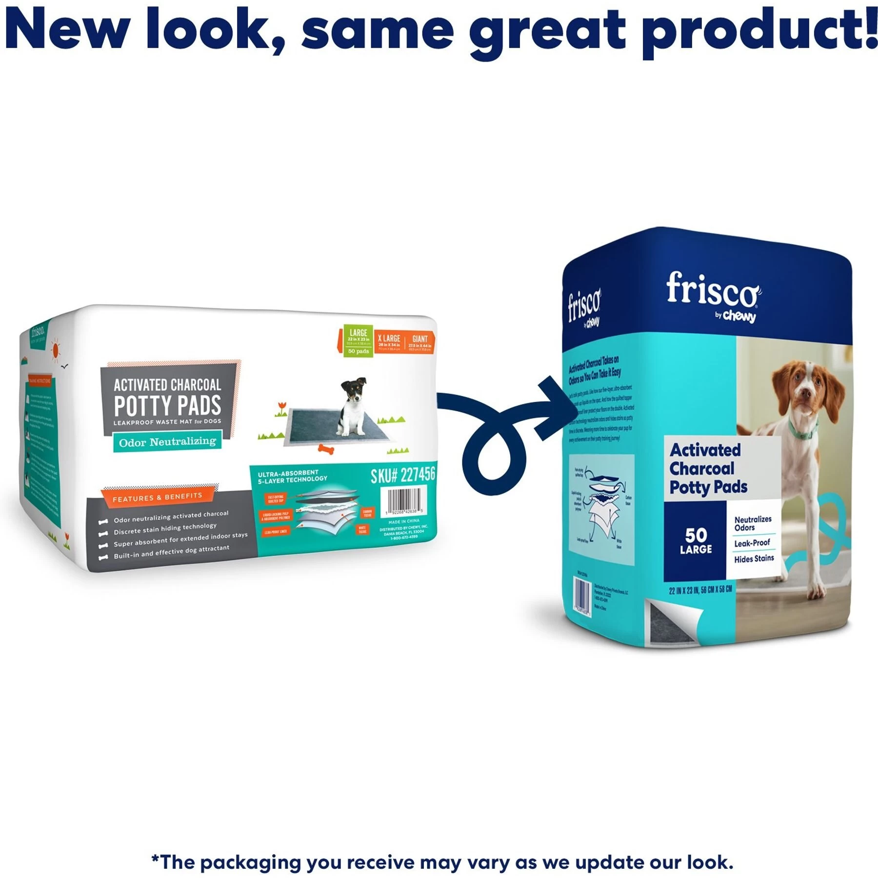 Frisco Charcoal Dog Training & Potty Pads 2 Frisco Charcoal Dog Training & Potty Pads - Image 2