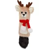 Frisco Holiday Reindeer Plush Kicker Cat Toy With Catnip