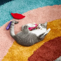 Frisco Retro Lip Gloss Plush Cat Toy With Catnip, 3 Count -Frisco Shop 230274 PT3. AC SS1800 V1602639773