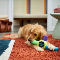 Frisco Retro Whack It! Ballistic Nylon Plush Squeaky Dog Toy -Frisco Shop 230302 PT3. AC SS1800 V1601947283