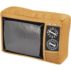 Frisco Retro Television Ballistic Nylon Plush Squeaky Dog Toy