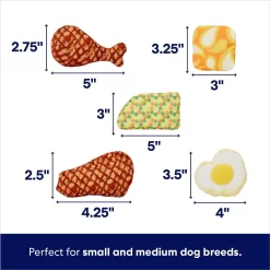 Frisco Microwave Dinner Interactive Plush Squeaky Dog Toy -Frisco Shop 230343 PT2. AC SS1800 V1695748358