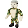 Frisco Retro Camo Hero Muscle Plush Squeaky Dog Toy