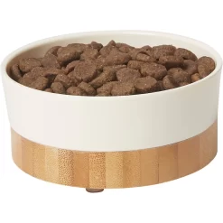 Frisco Melamine Dog & Cat Bowl With Bamboo Base -Frisco Shop 232065 PT3. AC SS1800 V1608595365