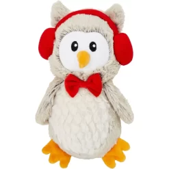 Frisco Holiday Owl Plush Squeaky Dog Toy -Frisco Shop 233160 PT3. AC SS1800 V1600707392