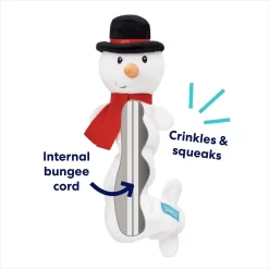 Frisco Holiday Snowman Bungee Plush Squeaky Dog Toy 8 Frisco Holiday Snowman Bungee Plush Squeaky Dog Toy -Frisco Shop 233221 PT2. AC SS1800 V1695046807