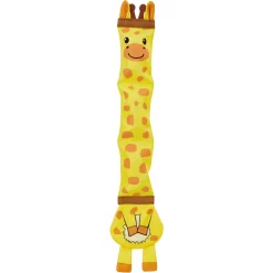 Frisco Giraffe Ballistic Nylon Stuffing-Free Squeaky Dog Toy