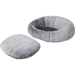 Frisco Plush Camel Back Donut Bolster Cat & Dog Bed -Frisco Shop 235028 PT5. AC SS1800 V1600389402