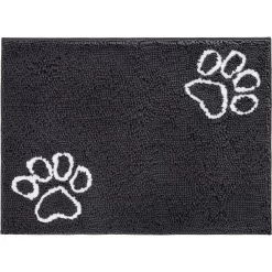 Frisco Microfiber Chenille Paw Print Doormat
