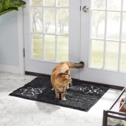 Frisco Microfiber Chenille Paw Print Doormat -Frisco Shop 235886 PT4. AC SS1800 V1606833847