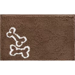Frisco Microfiber Chenille Bones Mat