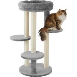 Frisco 41-in Faux Fur Cat Tree -Frisco Shop 236538 PT2. AC SS1800 V1615987393