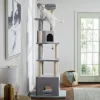 Frisco 80-in Faux Fur Cat Tree & Condo