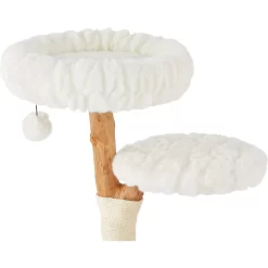 Frisco Natural Wood Modern Cat Tree With Toy, Ivory, Medium 9 Frisco Natural Wood Modern Cat Tree With Toy, Ivory, Medium -Frisco Shop 236561 PT3. AC SS1800 V1615987381