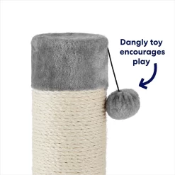 Frisco 35-in Heavy Duty Sisal Cat Scratching Post With Toy -Frisco Shop 238150 PT3. AC SS1800 V1667227022
