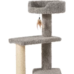 Frisco 41.5-in Real Carpet Wooden Cat Tree -Frisco Shop 244527 PT4. AC SS1800 V1603204601