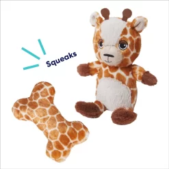 Frisco Giraffe Plush Squeaky Puppy Toy -Frisco Shop 245914 PT2. AC SS1800 V1695761019