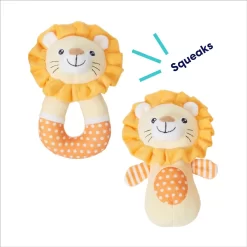 Frisco Lion Plush Squeaky Puppy Toy -Frisco Shop 245918 PT2. AC SS1800 V1695760957