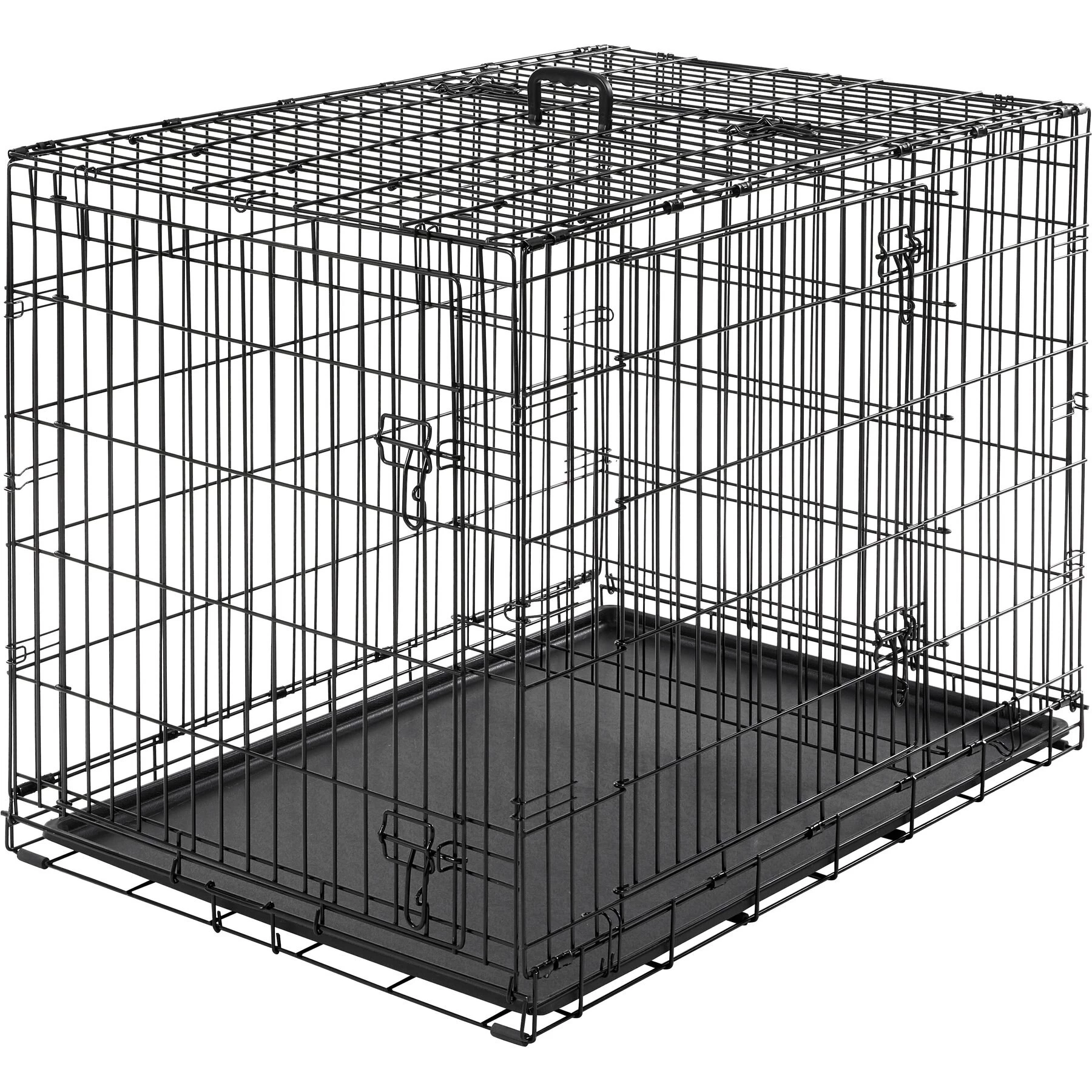 Frisco Heavy Duty All-in-1 Multi-Stage 3 Door Collapsible Wire Dog Crate 6 Frisco Heavy Duty All-in-1 Multi-Stage 3 Door Collapsible Wire Dog Crate - Image 6