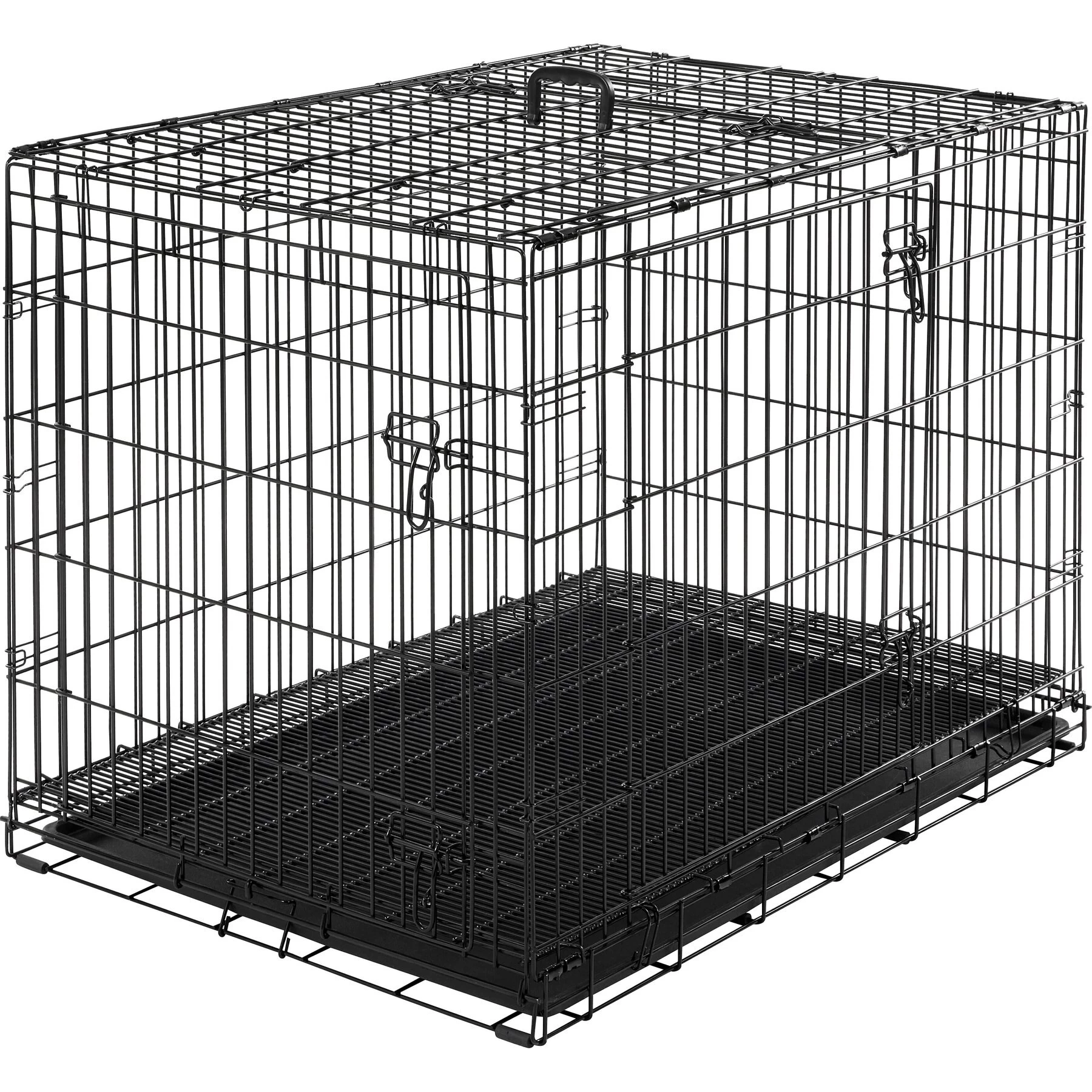 Frisco Heavy Duty All-in-1 Multi-Stage 3 Door Collapsible Wire Dog Crate 8 Frisco Heavy Duty All-in-1 Multi-Stage 3 Door Collapsible Wire Dog Crate - Image 8