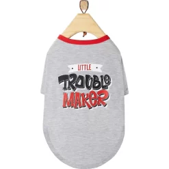 Frisco Little Trouble Maker Dog & Cat T-Shirt -Frisco Shop 248639 PT3. AC SS1800 V1644960083