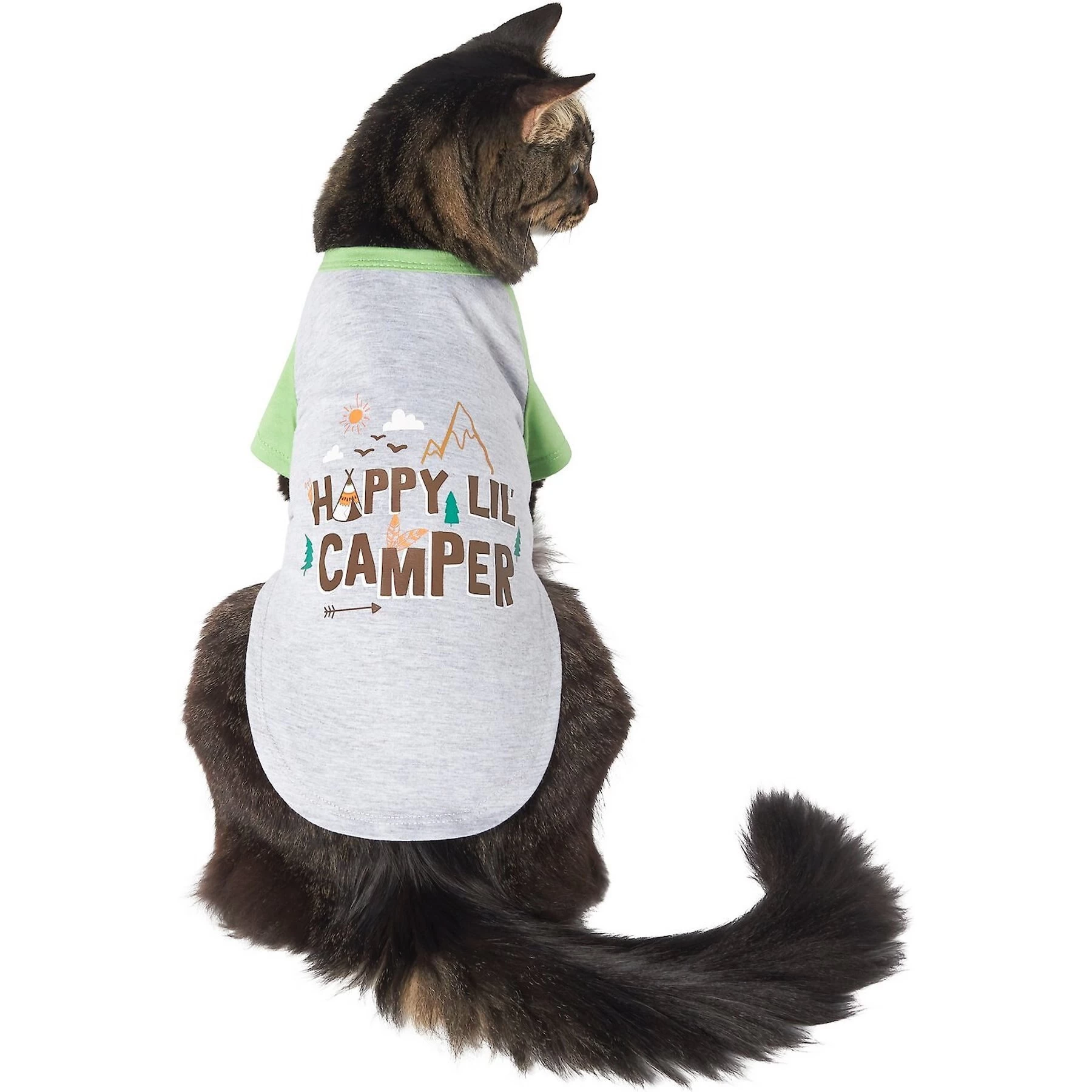 Frisco Happy Lil' Camper Dog & Cat T-Shirt 3 Frisco Happy Lil' Camper Dog & Cat T-Shirt - Image 3