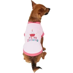 Frisco It's My Birthday Dog & Cat T-Shirt, Pink 7 Frisco It's My Birthday Dog & Cat T-Shirt, Pink -Frisco Shop 249255 PT2. AC SS1800 V1624608150