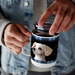 Frisco Plaid Insulated Personalized Mug, 10-oz -Frisco Shop 249359 PT4. AC SS1800 V1610772587