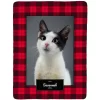 Frisco Plaid Sherpa Fleece Personalized Blanket, 60" X 80"