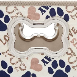 Frisco Rectangle Collapsible Pet Toy Storage Bin, Tan Novelty Paws -Frisco Shop 250581 PT4. AC SS1800 V1613773895