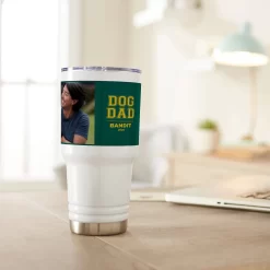Frisco Double Walled "Dog Dad" Personalized Tumbler, 30-oz Cup 9 Frisco Double Walled "Dog Dad" Personalized Tumbler, 30-oz Cup -Frisco Shop 250737 PT4. AC SS1800 V1610769645
