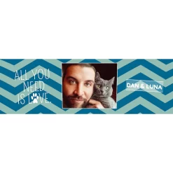 Frisco Double Walled "All You Need Is Love" Personalized Tumbler, 30-oz Cup -Frisco Shop 250745 PT2. AC SS1800 V1602823890