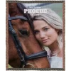 Frisco Portrait Woven Throw Personalized Blanket, 60" X 80"