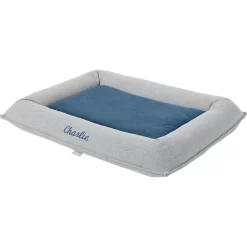 Frisco Orthopedic Personalized Bolster Dog Bed W/Removable Cover, Harbour Blue, Large -Frisco Shop 252617 PT3. AC SS1800 V1604500002