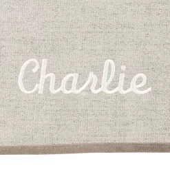 Frisco Faux Linen Personalized Dog & Cat Blanket, Beige, Large -Frisco Shop 252621 PT5. AC SS1800 V1604701024