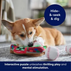 Frisco Baseball Hide & Seek Puzzle Plush Squeaky Dog Toy 12 Frisco Baseball Hide & Seek Puzzle Plush Squeaky Dog Toy -Frisco Shop 252758 PT5. AC SS1800 V1695760990
