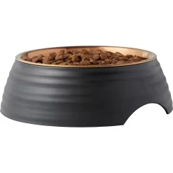 Frisco Matte Black Design Light Copper Stainless Steel Dog & Cat Bowl -Frisco Shop 253051 PT3. AC SS1800 V1616526482