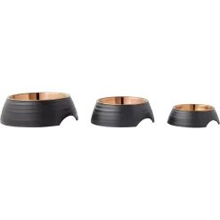 Frisco Matte Black Design Light Copper Stainless Steel Dog & Cat Bowl -Frisco Shop 253051 PT6. AC SS1800 V1616526393