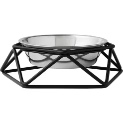 Frisco Elevated Stainless Steel Dog & Cat Bowl With Metal Stand
