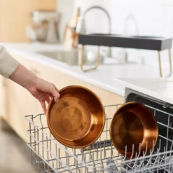 Frisco Copper Stainless Steel Elevated Foldable Double Dog & Cat Bowls -Frisco Shop 253060 PT7. AC SS1800 V1616595568