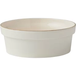 Frisco Gold Trim Melamine Dog & Cat Bowl